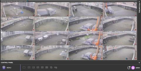 名昌監控 - 新莊區社區頂樓-鐵殼防護型攝影機