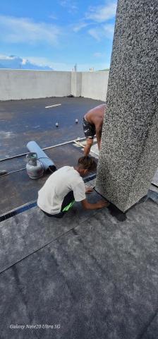 統貿防水工程 - 新建大樓屋頂防水毯防水施工