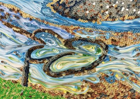 羊小美 - 捲紙藝術