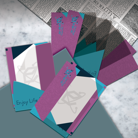 易創設計工坊 - 透明L型資料夾範例