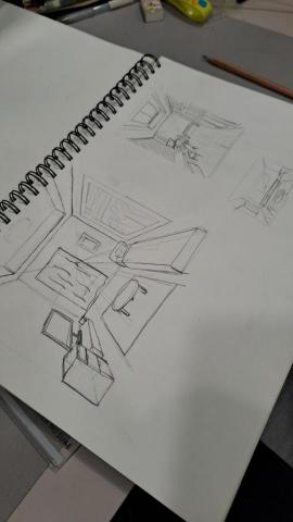 木頭 專業美術設計老師 - 國小四年級零基礎的孩子學習一點透視空間 木頭 專業美術設計老師 - 國小四年級零基礎的孩子學習一點透視空間