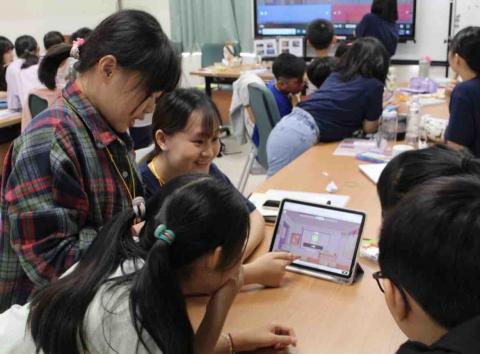 吳靜炫 - 營隊上課過程