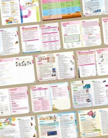 鄧彥如 - 全民英檢教材內頁（部分）