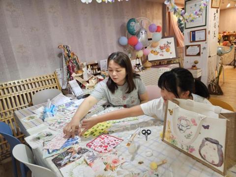 Milk's花藝×芳療×藝術手作工作室 - 蝶古巴特親子手作課