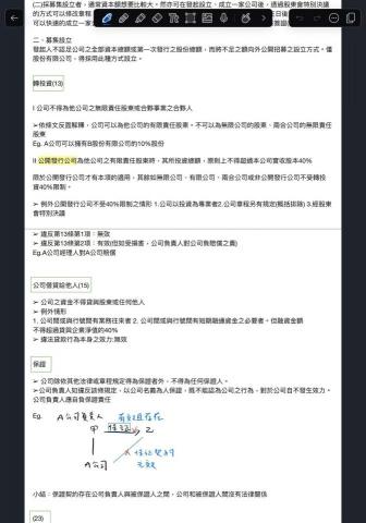 叡 - 公司法基本架構講義