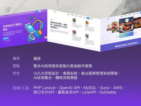 愛邏軟體開發有限公司 - 織音 - 完全客製化網站