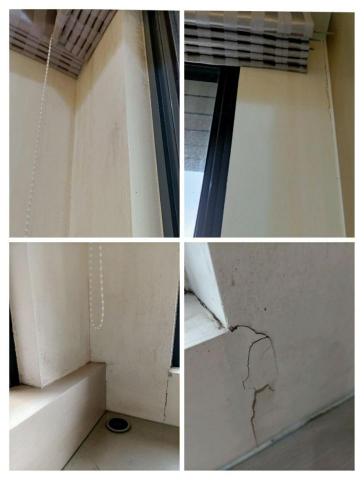 chao - 4/10 窗邊房間牆面施工前〔5〕