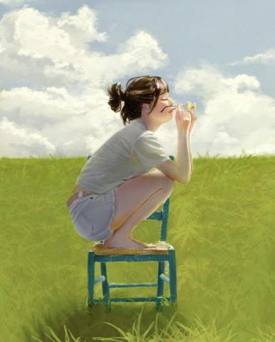 奈逖斯 - 電繪人像作品