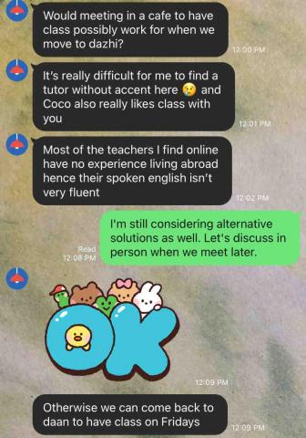 Grace - 華裔美籍家長認證無口音，且小朋友喜歡上我的課。甚至搬家後還願意回來上課。