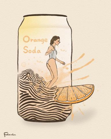 Felice C. Art - 夏日汽水系列 by Felice Chen