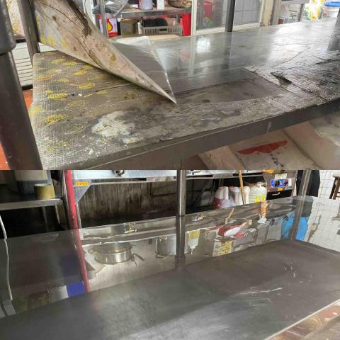 即淨潔企業社 - 廚房清潔。油污清潔