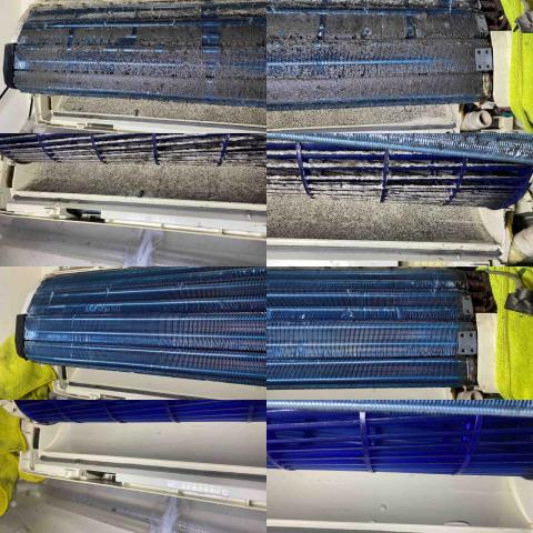 職匠專業空調 - 這個棉絮、塵蟎一次清除還你乾淨的冷氣。