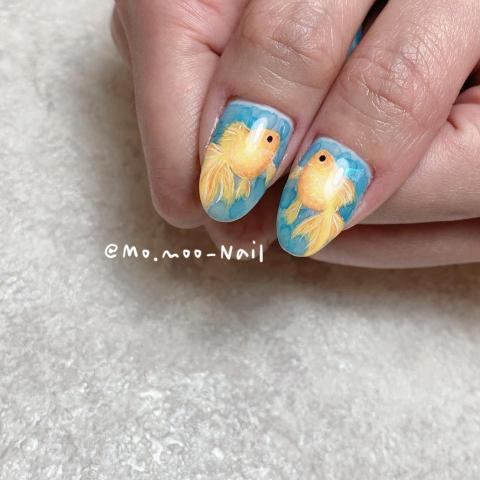 摸木指藝Momoo’s Nail - 純手繪❤️