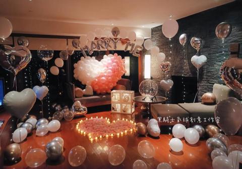 黑騎士氣球創意工作室 - 南投 日月潭 涵碧樓大飯店 求婚驚喜 黑騎士氣球創意工作室 - 南投 日月潭 涵碧樓大飯店 求婚驚喜