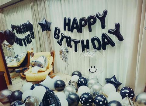 黑騎士氣球創意工作室 - 南投 溪頭 遊獵羊灣 生日驚喜 黑騎士氣球創意工作室 - 南投 溪頭 遊獵羊灣 生日驚喜