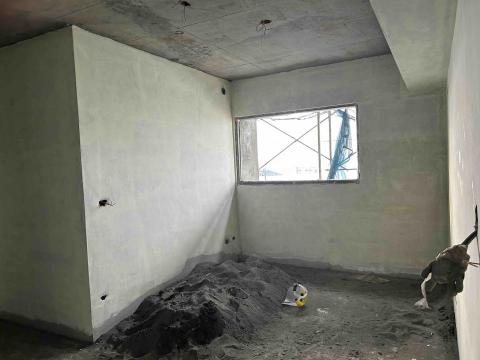 煥利工程行 - 新建大樓牆面批土代工