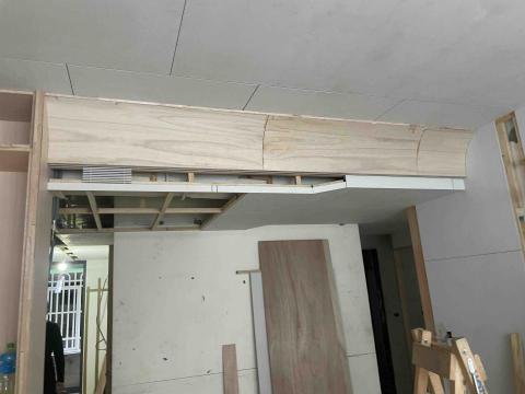 黃驛傑 - 造型天花板和出風口施作