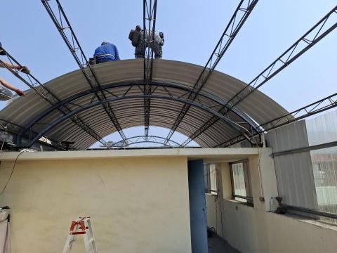 勝宸工程 - 石棉瓦拆除改建鐵皮屋頂