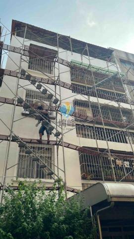 堉峰工程 - 透天民宅外牆防水鷹架施作 堉峰工程 - 透天民宅外牆防水鷹架施作