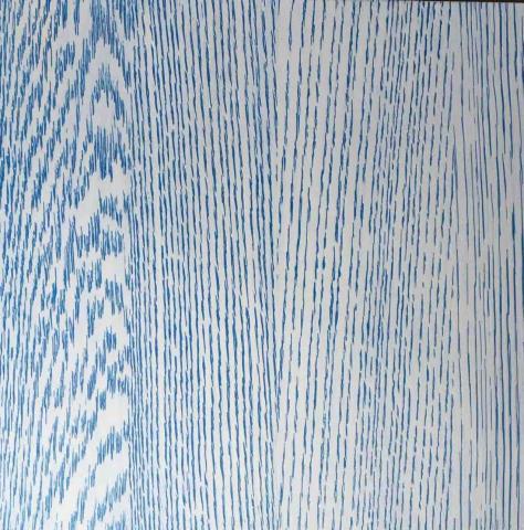 明鴻油漆工程 - 木皮染雙色，藍白對趁