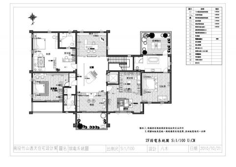 安心宅工程 - 平面圖弱電範例 安心宅工程 - 平面圖弱電範例