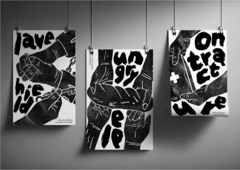 陳柏睿 - One Action
海報設計/字體設計/排版設計