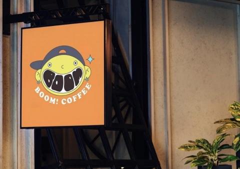陳柏睿 - BOOM COFFEE
logo設計