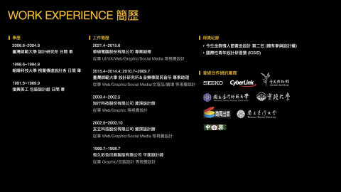 沈家妤 - 個人簡歷