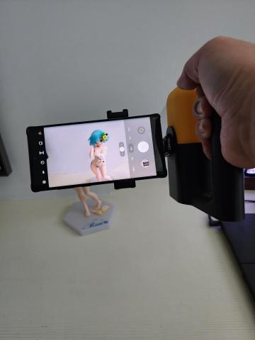 Sam Wang - 手持掃描機支架設計，可搭手機一體支架