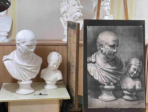 Yeolki - 石膏像素描