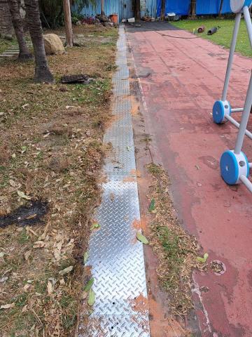 承澤 - 原有水溝蓋生鏽，破洞，有安全疑慮，更換錏鐵水溝蓋