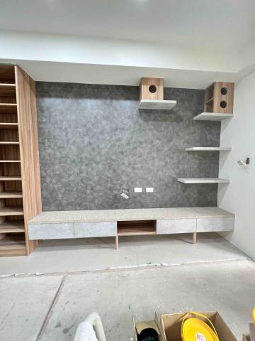 立馨空間設計 - 司曼特電視牆+貓跳台