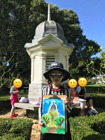 江老師 - 兒童夏令營寫生（紐西蘭）