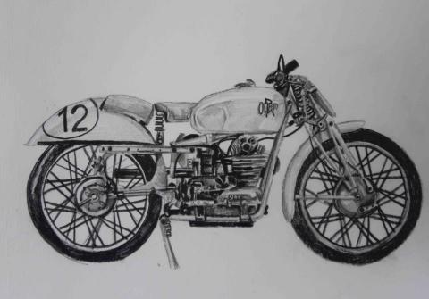 林芯羽 -  鉛筆素描