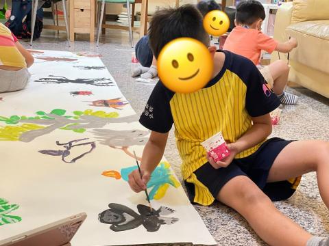 江老師 - 課後共學：大自然團體畫創作