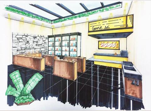 陳子元 - 空間表現-麥克筆