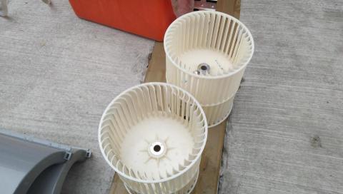 瀧冷氣 - 鼓風輪清洗後