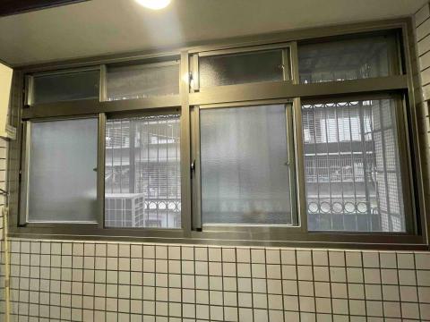 甫安鋁業｜豆腐專業鋁門窗 - 四維路乾式施工完工後