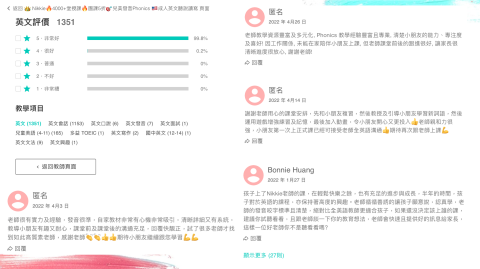 👑 Nikkie🔥4800+堂授課🇺🇸成人🌈兒美 - 學生回饋紀錄,歡迎至Nikkie老師專業教學頁面看更多超過1350則5星課程評價! 👑 Nikkie🔥4800+堂授課🇺🇸成人🌈兒美 - 學生回饋紀錄,歡迎至Nikkie老師專業教學頁面看更多超過1350則5星課程評價!