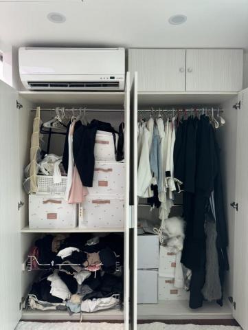 剛剛好的幸福空間(Yuching Chang) - 衣櫃整理前