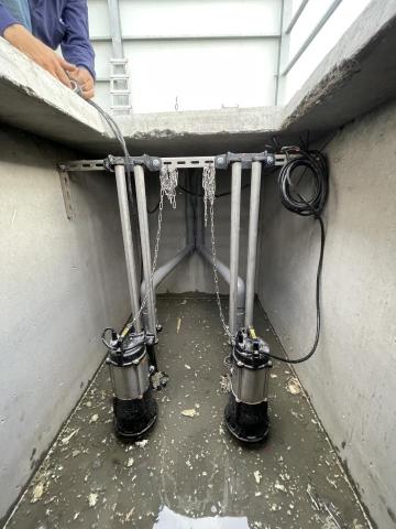 陳世杰 - 著托 污水抽水馬達增設