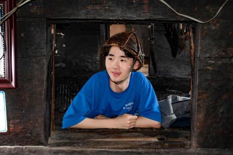 林瑋盛 - 本身是個活動咖，圖為參加學校自主規劃行程的計畫(至蘭嶼深度旅遊)