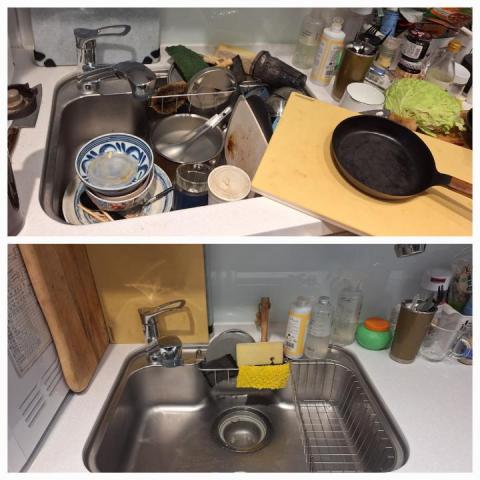 趙羽軒 - 居家維護清潔 before VS after