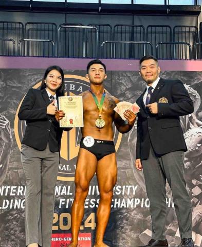 阿良（Jackson  - 戰績
古典健美?no.1
健體no.3*2
形體no.4*2