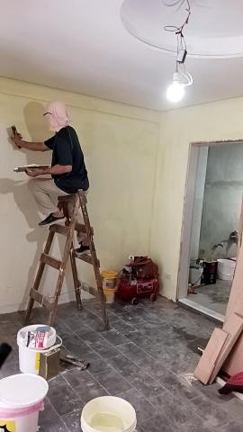 吳宗達 - 牆面全室批土