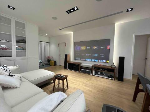 麇囷音響/通管達理生活好自在/阿嘉師父 - 電射電視配上5.1.2家庭劇院組