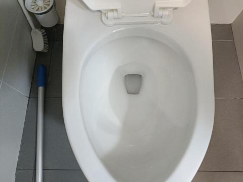 炘煜美居企業社 - 馬桶污垢清潔後