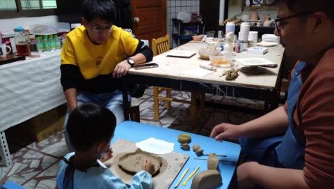 沐陶藝坊 - 鶯歌工作室幼兒手作陶