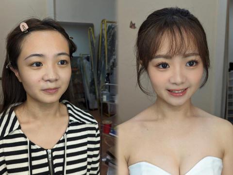 那個姑娘整體造型 - 韓系新娘妝髮