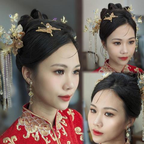 那個姑娘整體造型 - 秀禾新娘造型